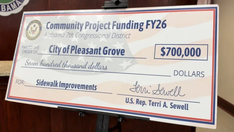 Pleasant Grove gets $700,000 in federal funding for sidewalk improvements