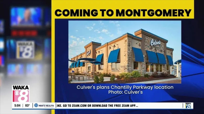 Culver's planning to open restaurant on Chantilly Parkway in Montgomery
