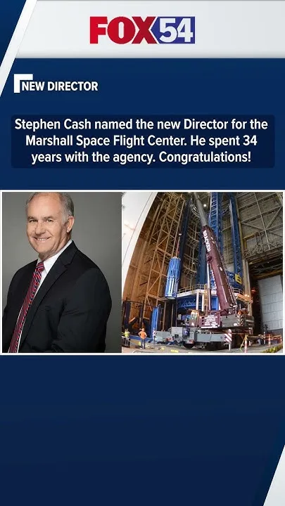 New Marshall Space Flight Center Director (Video)