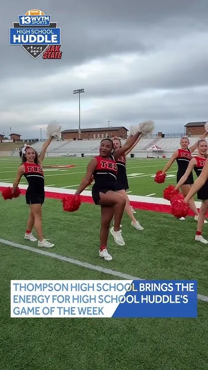 The Thompson cheer team bringing the ENERGY here ahead of our Game of the Week! (Video)