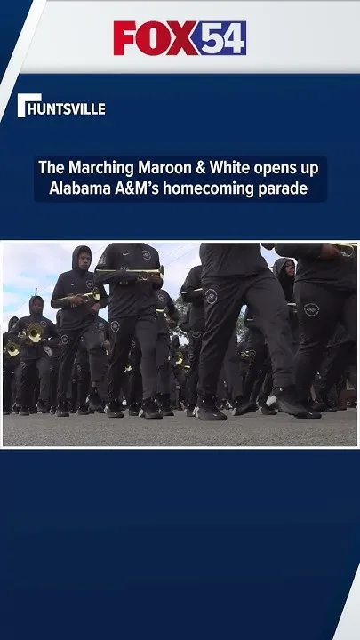 Marching Maroon and White open up 2026 homecoming parade (Video)