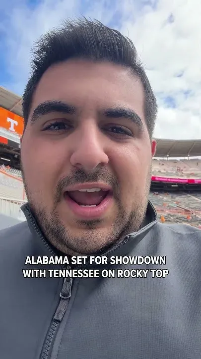 FOX54's Gabe Glassman checks in from Neyland Stadium ahead of Alabama's matchup vs. Tennessee (Video)