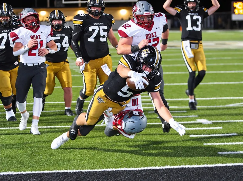 Boaz Escapes Fort Payne with28-21 Win