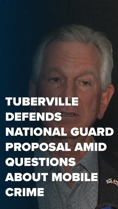 Tuberville defends National Guard proposal amid questions about Mobile crime - NBC 15 (Video)