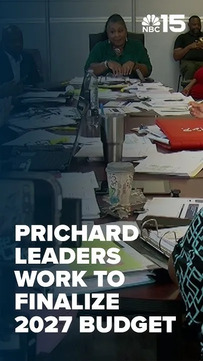 Prichard leaders work to finalize 2027 budget, push for more revenue and employee raises - NBC 15 (Video)