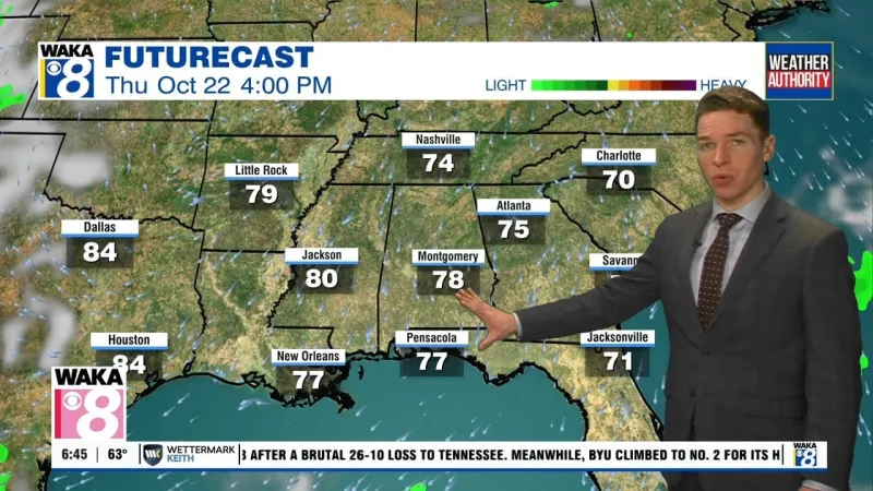Warm days, cool nights, lots of sunshine, no rain this week