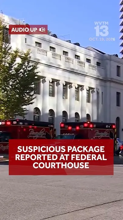 FBI responds after suspicious package reported near federal courthouse in Birmingham (Video)