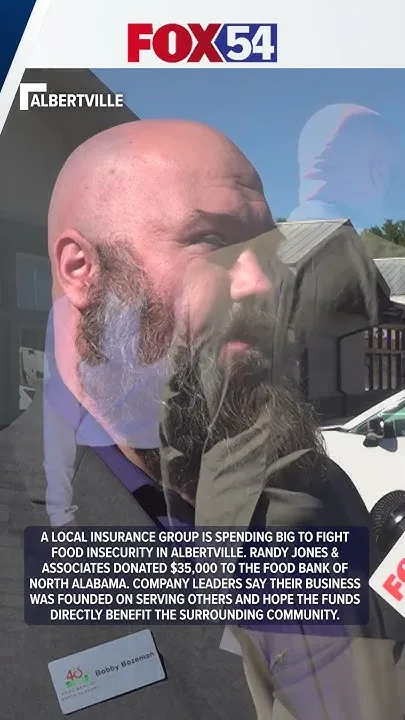 Local insurance group spends big to fight food insecurity in Albertville (Video)