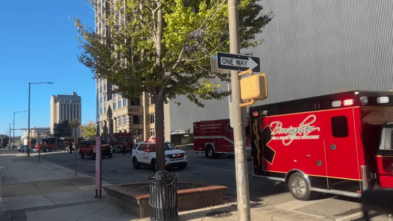Emergency response prompted near Birmingham courthouse