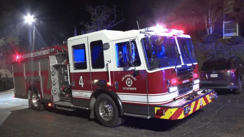 Third Apartment Fire Reported in Hoover in Two Days