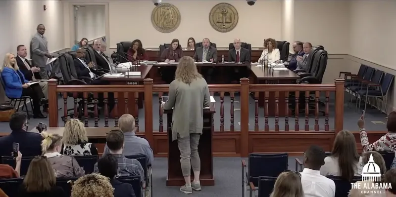 Transgender activist running against State Rep. Phillip Rigsby plead with lawmakers to kill Alabama's 'What is a Woman Act'