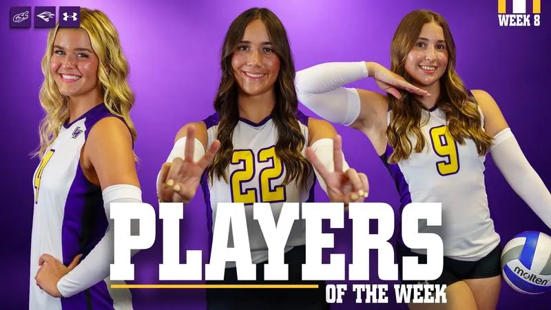 Falcons Sweep GSC Player of the Week Honors for Week 8