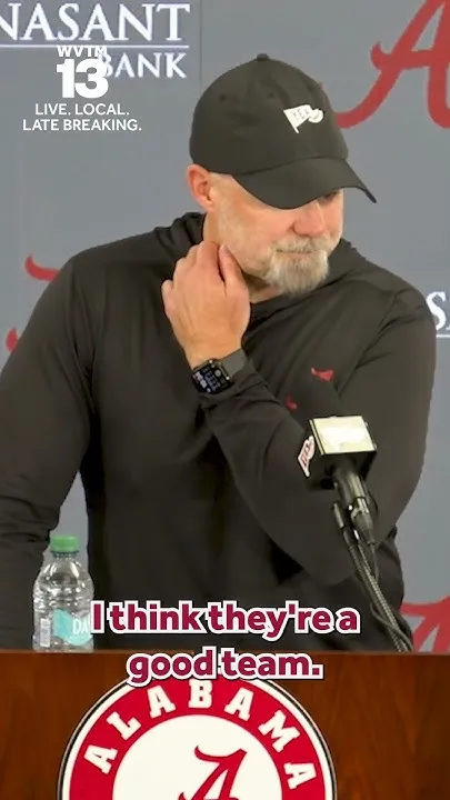 Ryan Grubb didn't sugarcoat Alabama's loss to Tennessee (Video)