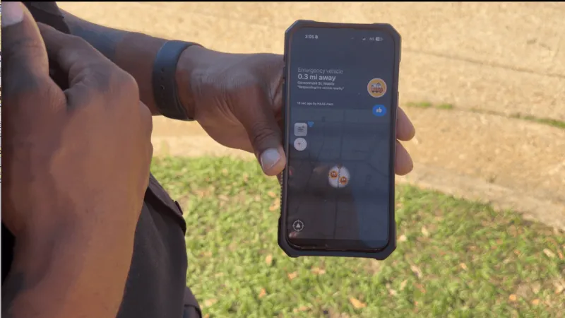 Mobile Fire-Rescue uses technology to alert drivers to approaching emergency vehicles