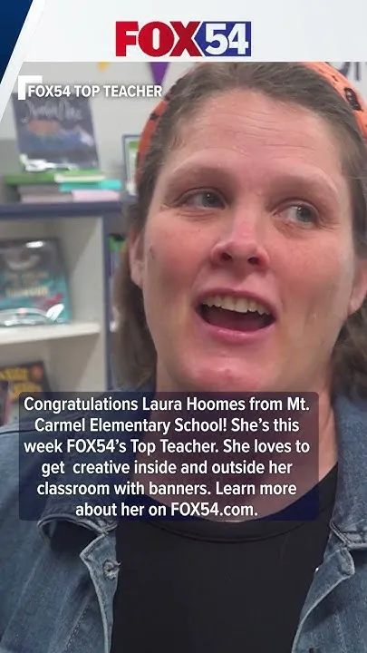 FOX54 Top Teacher: Congratulations Laura Hoomes! (Video)