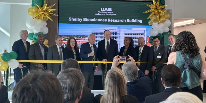 Shelby Biosciences Research Building opens at UAB 'to tackle some of the most pressing biomedical challenges of our time'