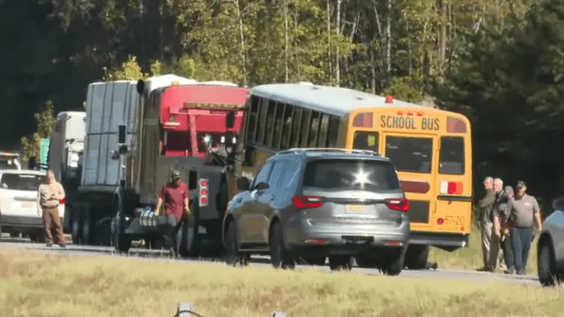 Clanton Elementary buses involved in interstate crash