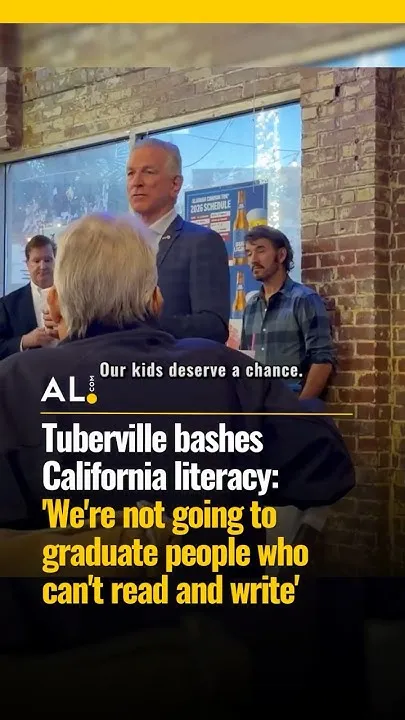 Tuberville bashes California literacy: 'We're not going to graduate people who can't read...' (Video)