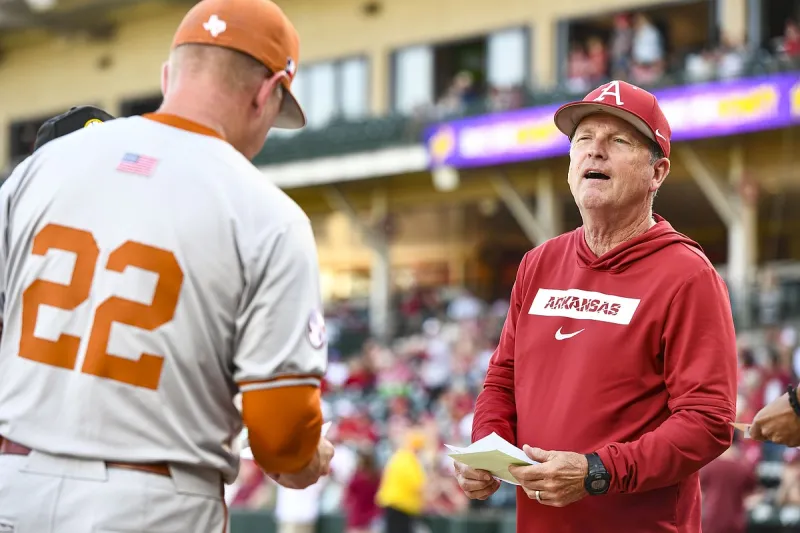 Hogs, Horns, Hoover: Arkansas baseball meets old rival for first time at SEC Tournament