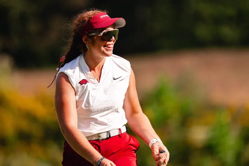 Arkansas women's golf shoots opening round 2-under at NCAA Championships