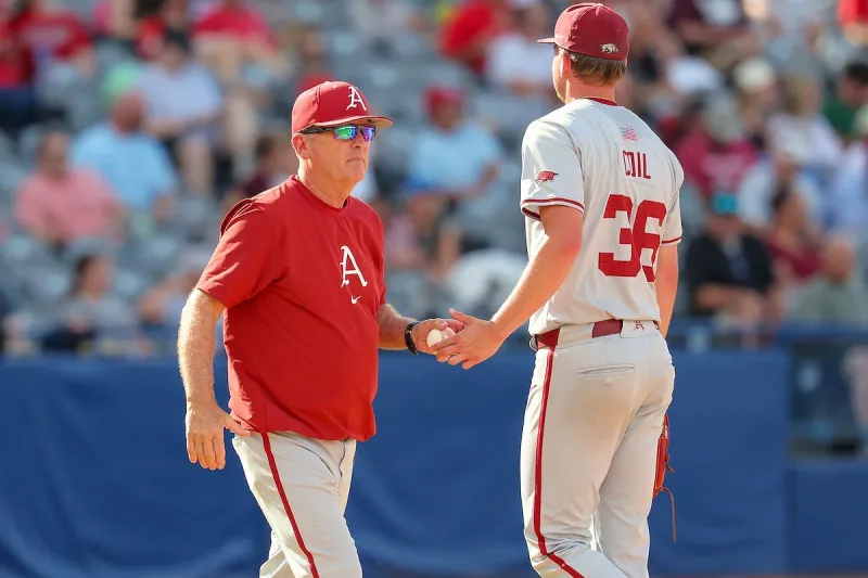 Dave Van Horn press conference: Arkansas baseball coach, players recap loss to Georgia in SEC Tournament Championship