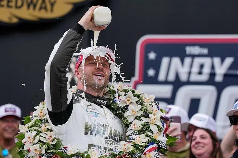 Cherry on top: Rosenqvist passes Malukas on final lap for closest Indianapolis 500 win in history