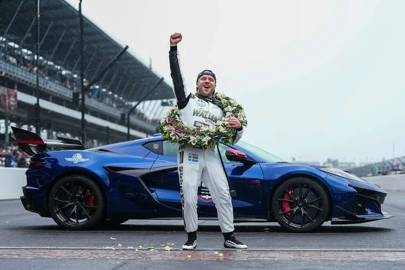 Indianapolis 500: Rosenqvist savoring busy schedule, spoils of victory