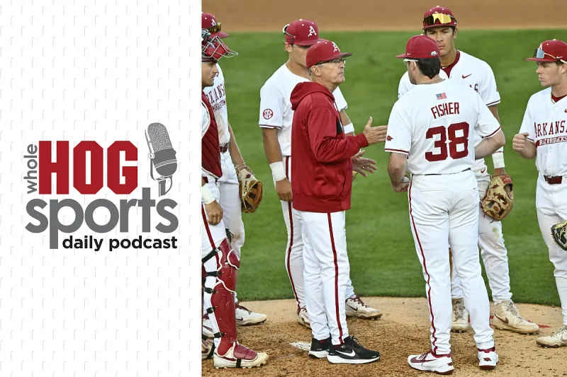 WholeHogSports Daily Podcast: Arkansas baseball headed to Kansas for regional