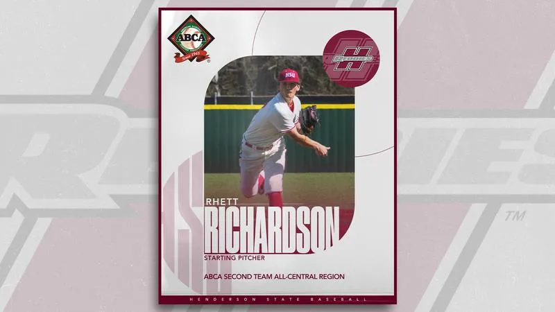 Richardson Named ABCA/Rawlings Second Team All-Central Region