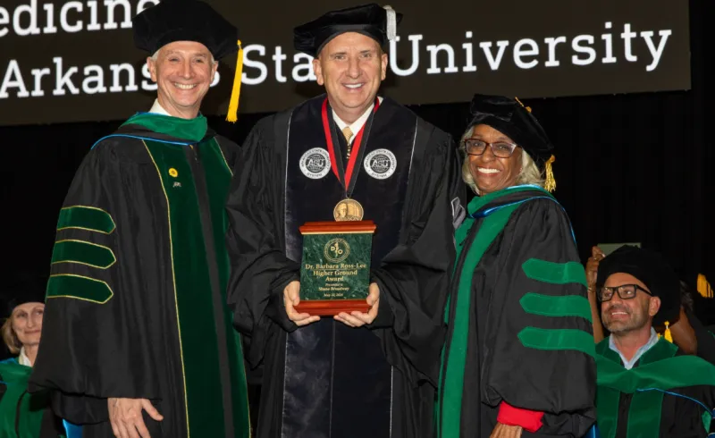 Broadway Receives Inaugural Ross-Lee Higher Ground Award From NYITCOM at A-State