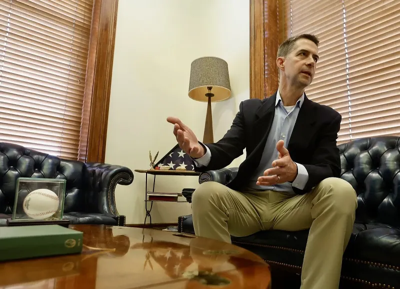 Cotton says suspending federal gas tax not 'a durable solution'