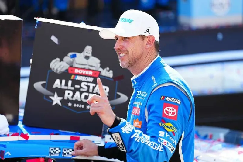 A pole, 61 wins and 1 missing guitar trophy: Hamlin's uneasy return to Nashville