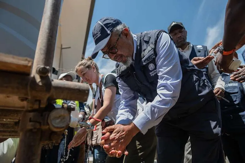 WHO chief visits Ebola-ravaged Bunia