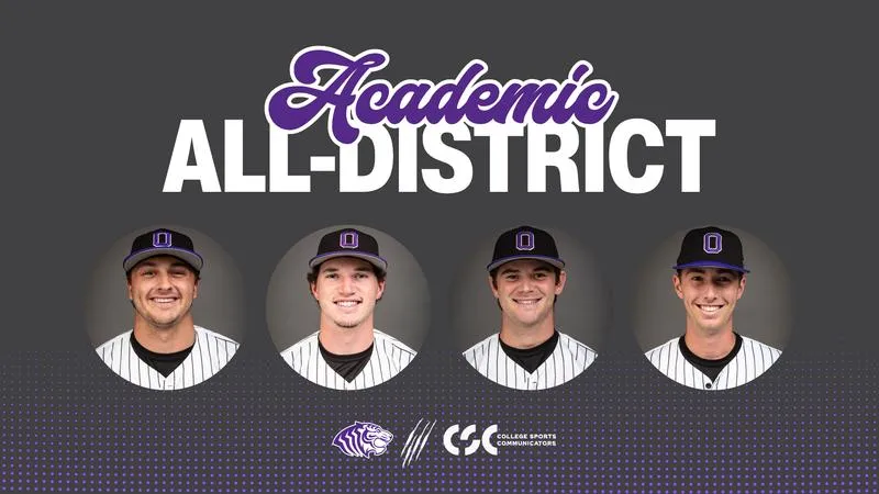 FOUR TIGER BASEBALL PLAYERS EARN ACACEMIC HONORS