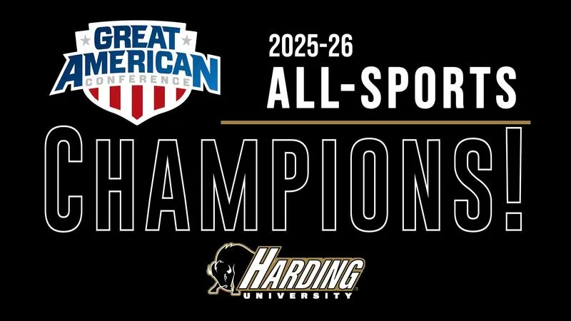 Harding Sweeps GAC All-Sports Trophy Awards for Fifth Straight Year