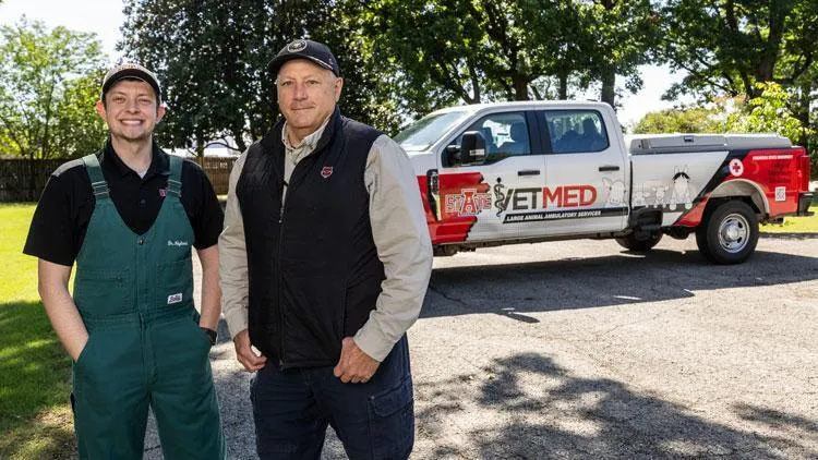 A-State's College of Veterinary Medicine Offers Ambulatory Service to Area Farms