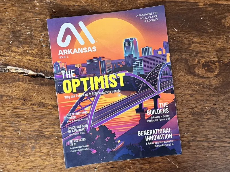 We read Arkansas' new AI optimist magazine so you don't have to