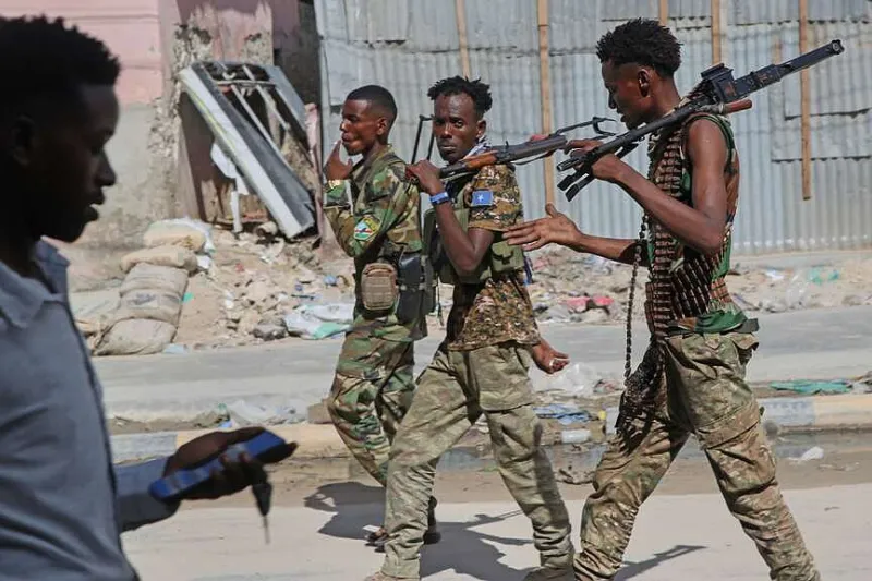 Somali government, protesters clash