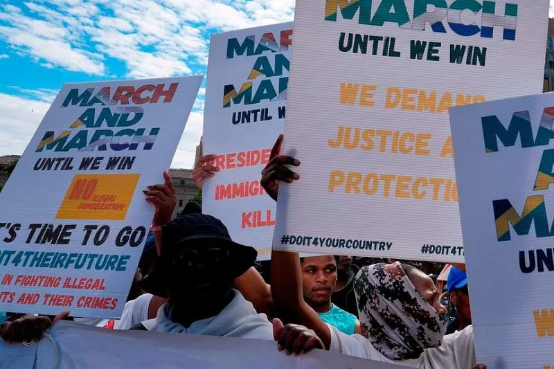S. Africa's president addresses migration