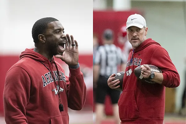 Receiver target Brody Knowles and family enjoy Arkansas visit