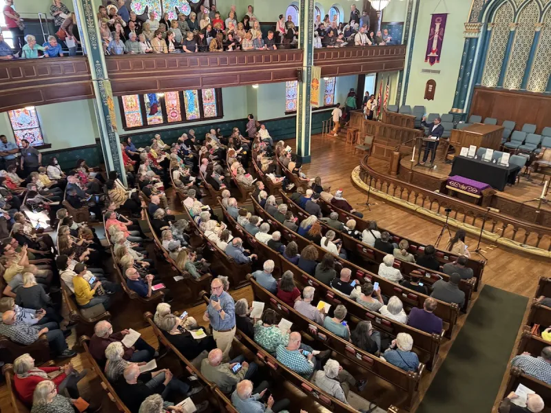 Google is holding a secret meeting at First United Methodist on Wednesday to answer questions about its data center. You are not invited.