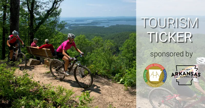 Arkansas Tourism Ticker: 2% tourism tax revenue up more than 9% early 2026
