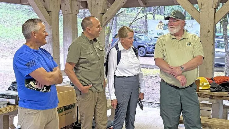 U.S. Forest Service leader visits Ouachita National Forest, praises staff's focus on outdoor recreation