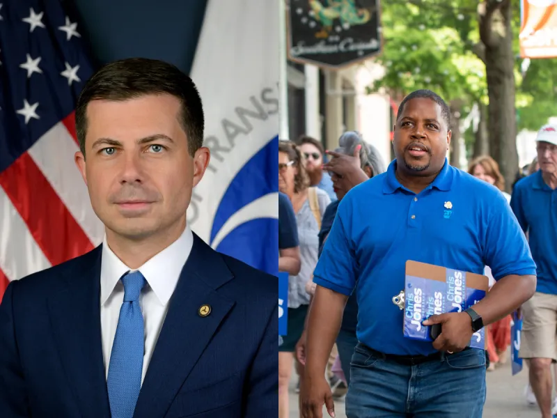 Mayor Pete comes to town to campaign for congressional hopeful Chris Jones