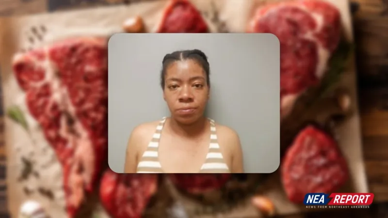 Woman Accused of Stealing Seven Packages of Steaks After Being Banned From Jonesboro Store