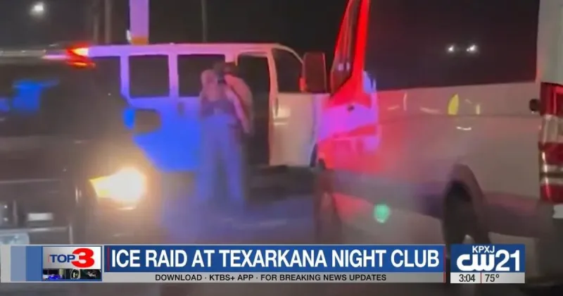 Multiple arrests made during an ICE raid at a Texarkana night club