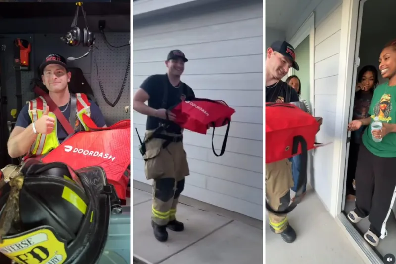Texas Firefighters Saved The Day And Dinner