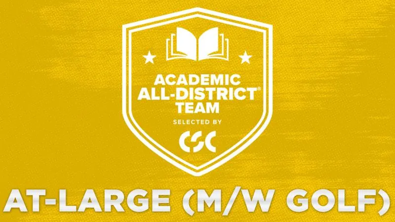 Five ATU golfers named CSC Academic All-District