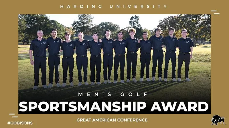 Harding Men's Golf, Men's Soccer Receive GAC Sportsmanship Awards