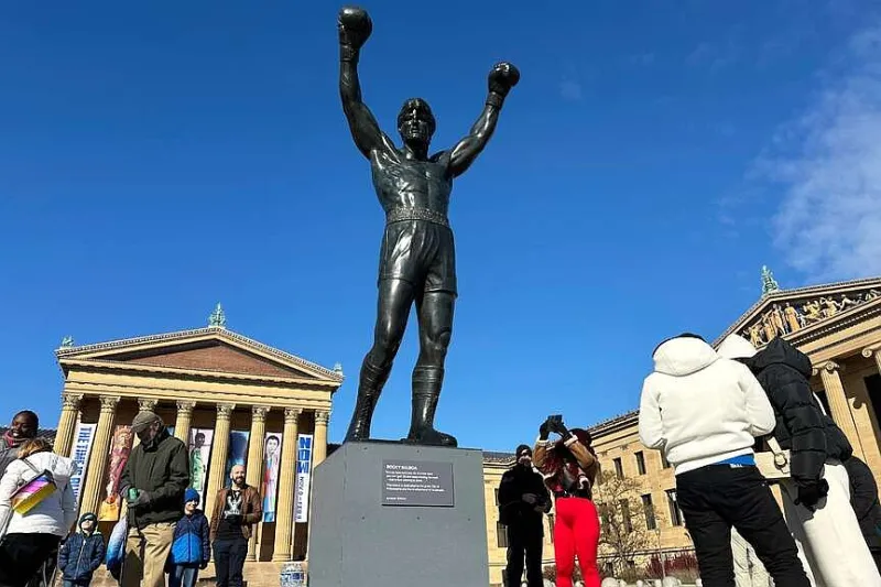Brazilian fans heed warning: Don't tempt the Rocky curse